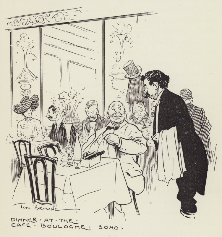 Cafe, Boulogne, Soho