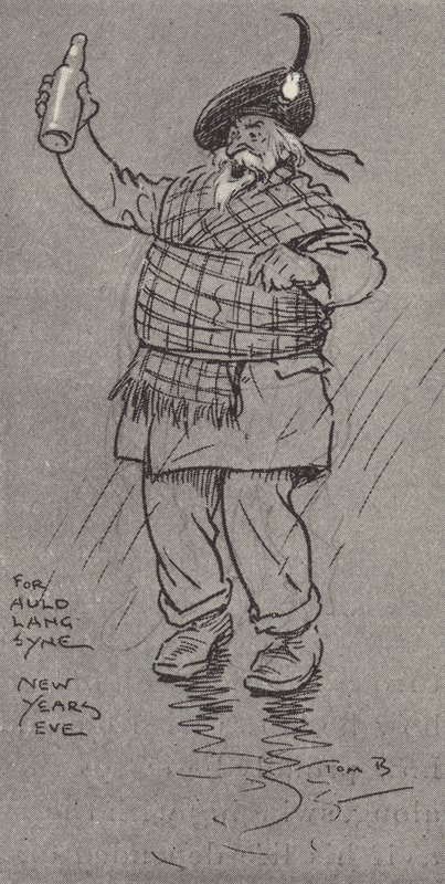 Auld Lang Syne için, Yılbaşı Gecesi by Tom Browne