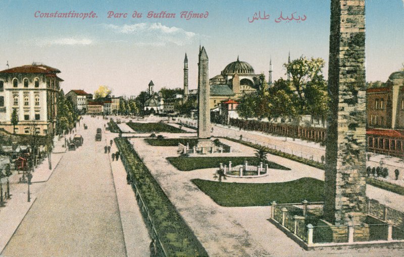 Sultan Ahmed Parkı, Konstantinopolis, Türkiye by Turkish Photographer