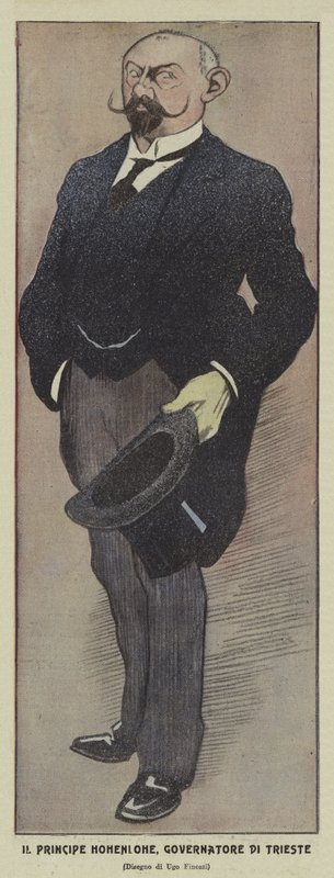 Hohenlohe-Schillingsfurst Prensi Konrad, Avusturya Trieste Valisi by Ugo Finozzi