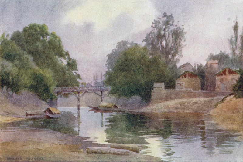 Burbur Şah Köprüsü, Chenar Bagh, Srinagar by Unbekannt Unbekannt