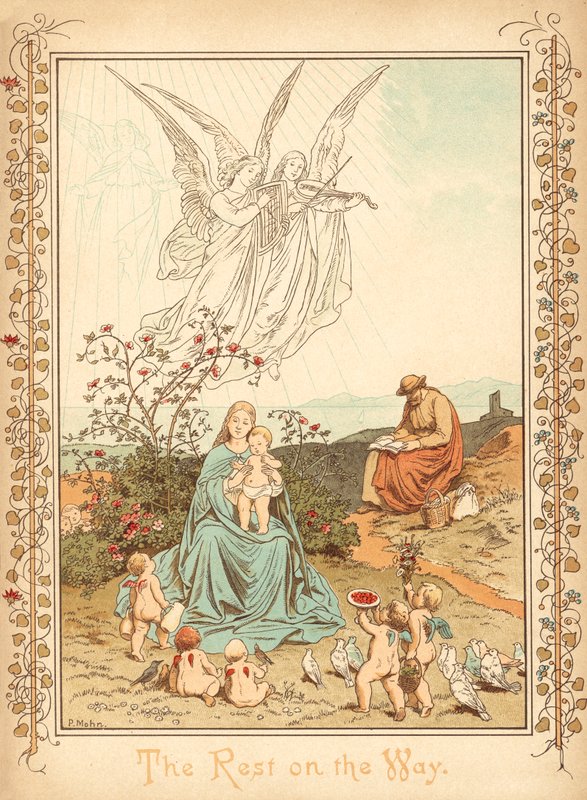 Mısır Yolunda Dinlenme by Victor Paul Mohn