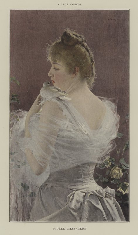 Fidele Mesajı by Vittorio Matteo Corcos