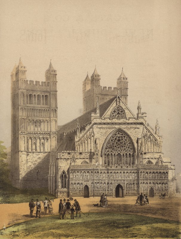 Exeter Katedrali, Devon by W.L. Walton