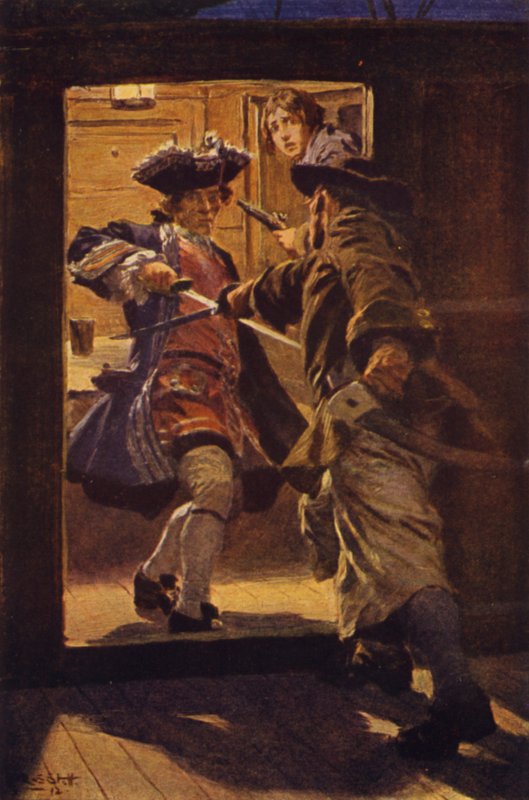 Kaçırılanlar için İllüstrasyon (renkli taş) by W.R.S. (after) Stott