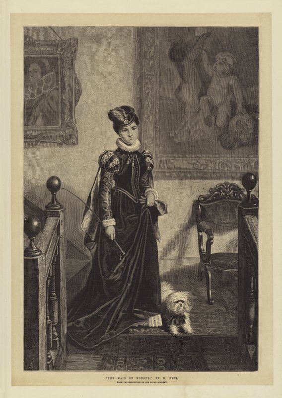 Kraliyet Akademisi Sergisinden Nedime, by W. Fyfe