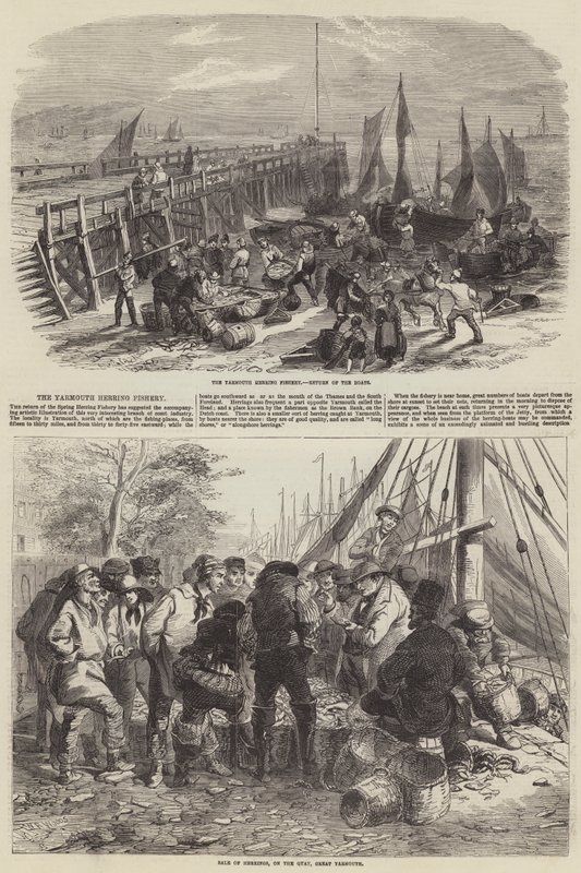 Yarmouth Ringa Balıkçılığı by W. R. Woods