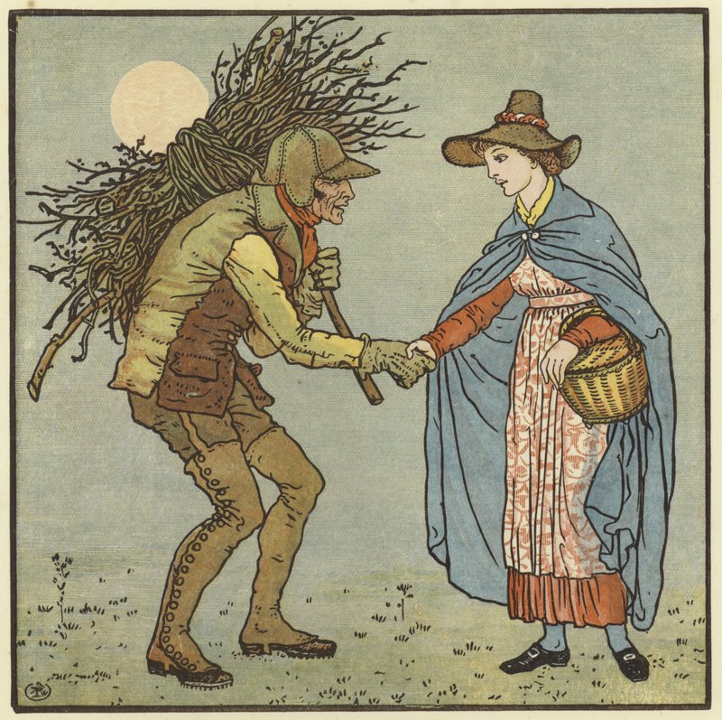Sisli, Nemli Bir Sabah by Walter Crane