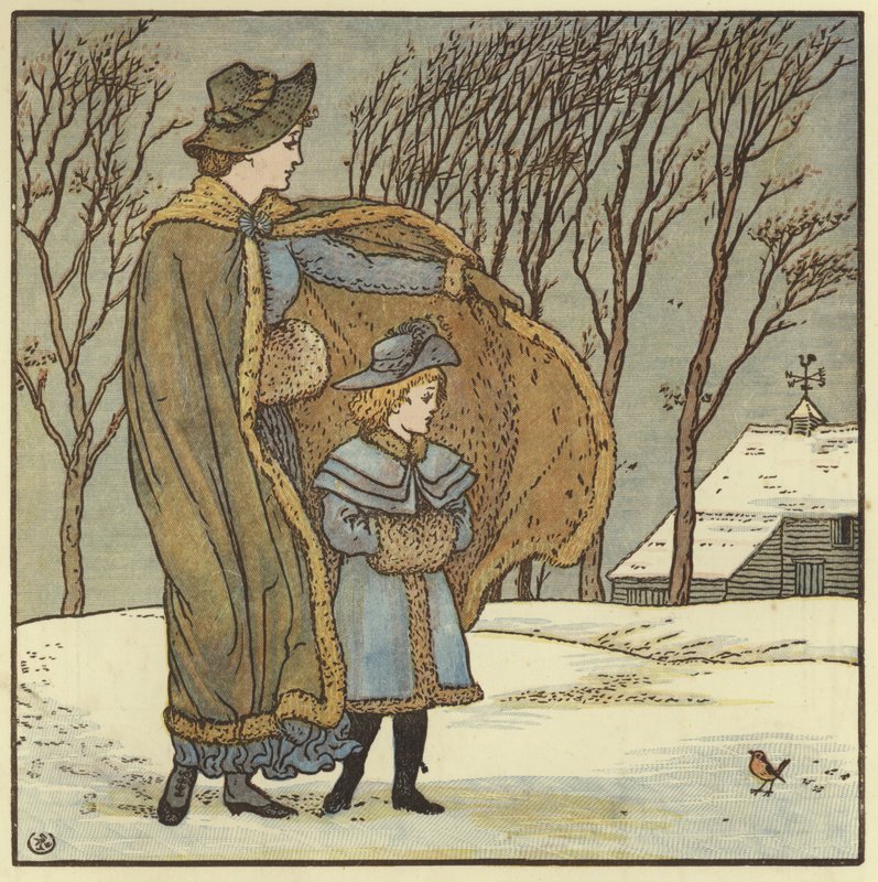 Kuzey Rüzgarı Darbesi by Walter Crane