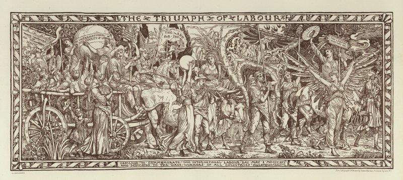 emeğin zaferi by Walter Crane