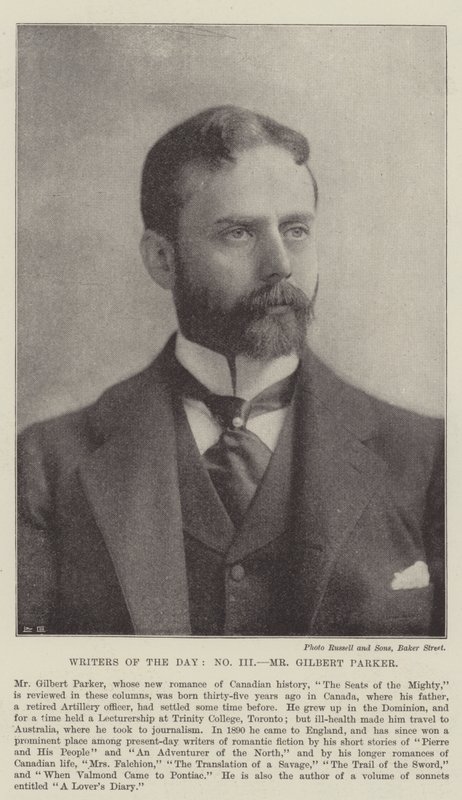 Günün Yazarları, Bay Gilbert Parker by Walter Crane