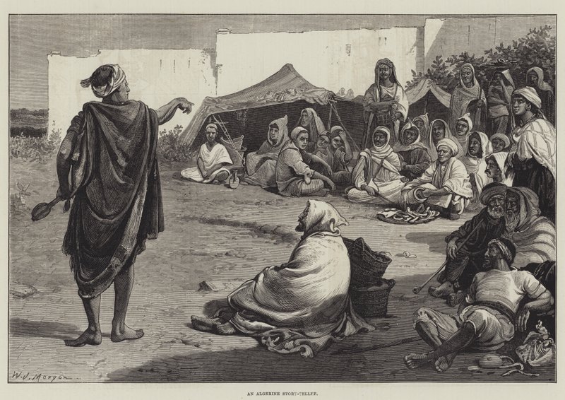Cezayirli Bir Hikaye Anlatıcısı by Walter Jenks Morgan