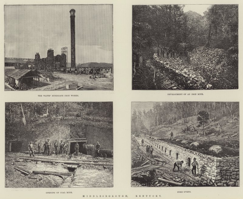 Middlesborough, Kentucky by Walter Paget