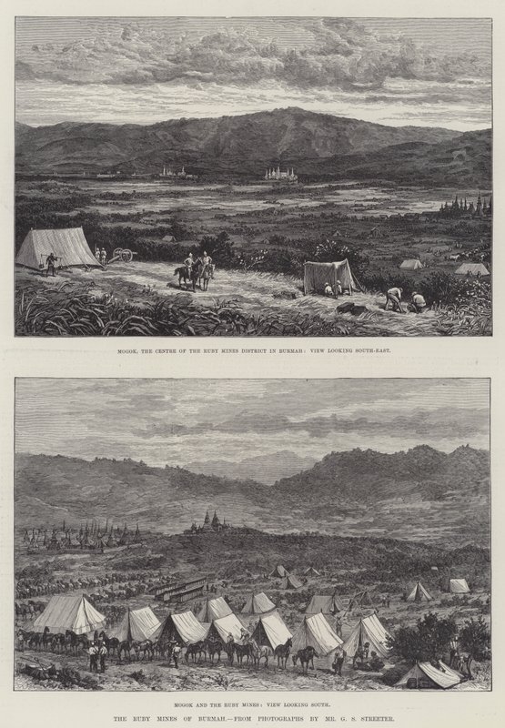 Burmah'ın Yakut Madenleri by Walter Paget