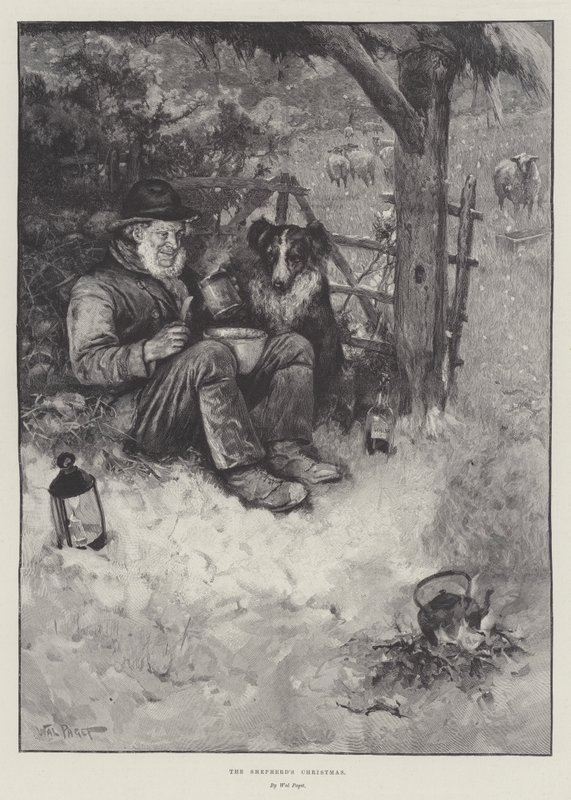 Çoban Noeli by Walter Paget