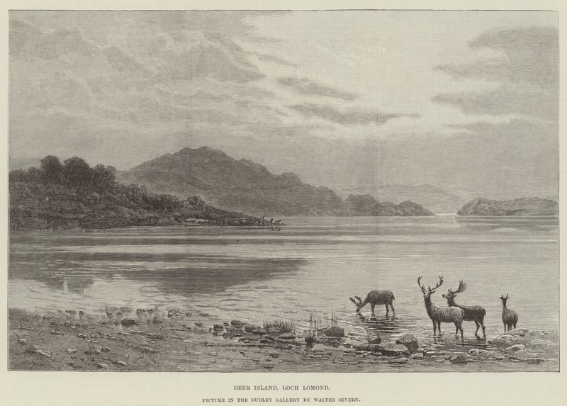 Geyik Adası, Loch Lomond, Dudley Galerisi