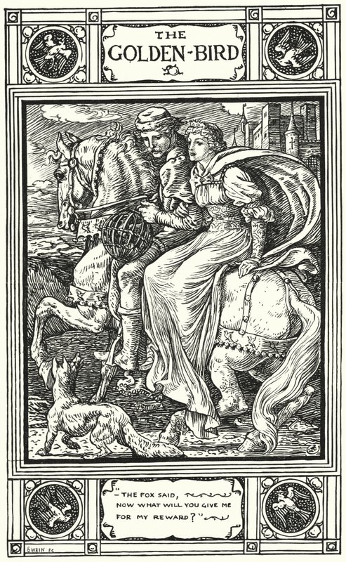 Altın Kuş (gravür) by Walter (after) Crane