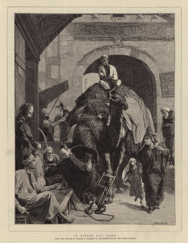 Dar Bir Yol, Kahire by Walter Charles Horsley