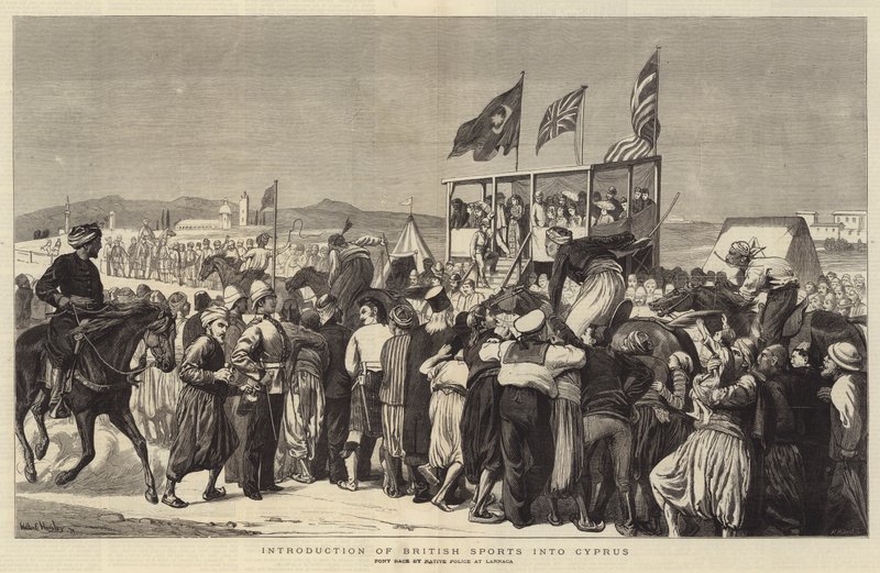 İngiliz Sporunun Kıbrıs'a Girişi by Walter Charles Horsley