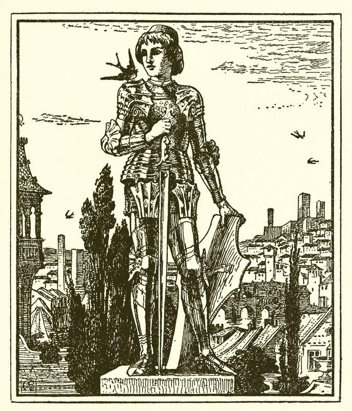 Mutlu Prens by Walter Crane
