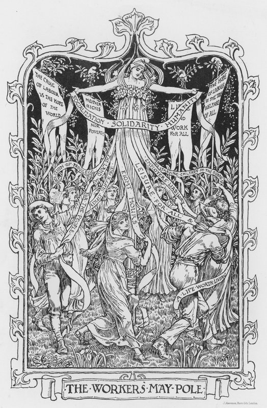Çalışanlar? Mayıs Kutbu by Walter Crane
