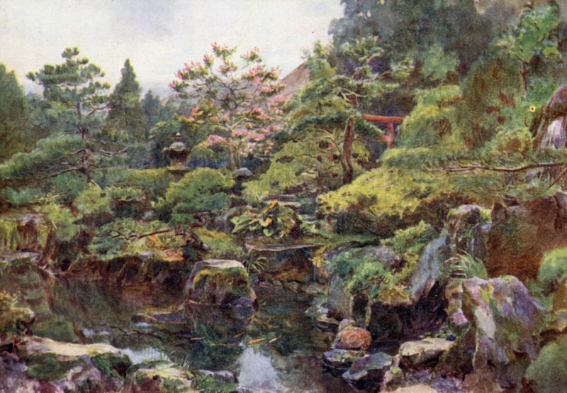 Bir Kaya ve Su Bahçesi, Hakone by Walter Frederick Roofe Tyndale