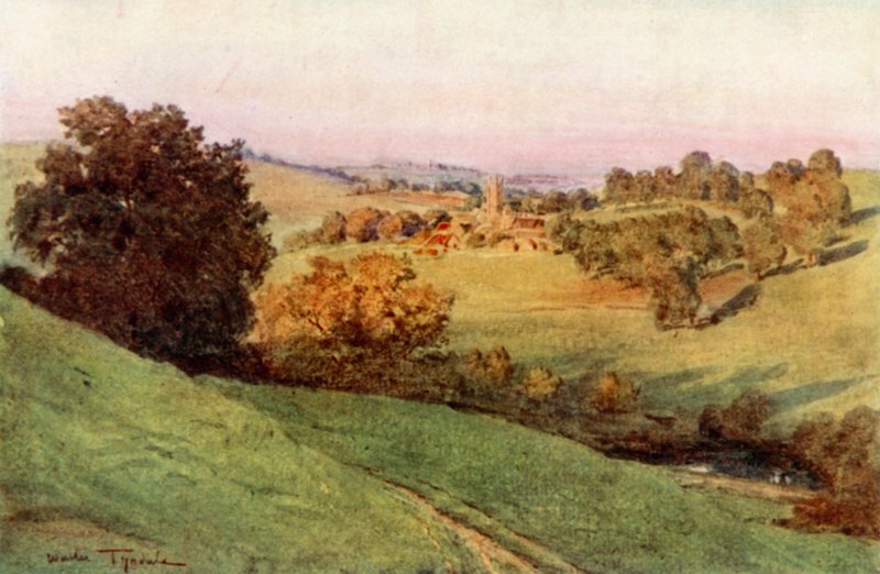 Bathford, Yakın Banyo (renkli taş) by Walter Frederick Roofe Tyndale