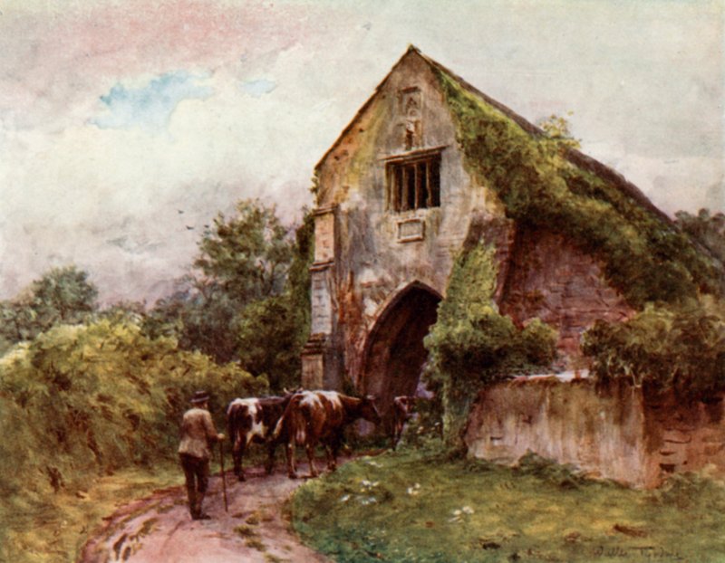 Giriş Kapısı, Cleeve Manastırı by Walter Frederick Roofe Tyndale