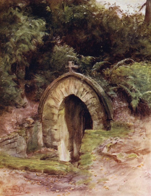 Yeni Orman: Keşiş Kuyusu, Beaulieu (renkli taş) by Walter Frederick Roofe Tyndale