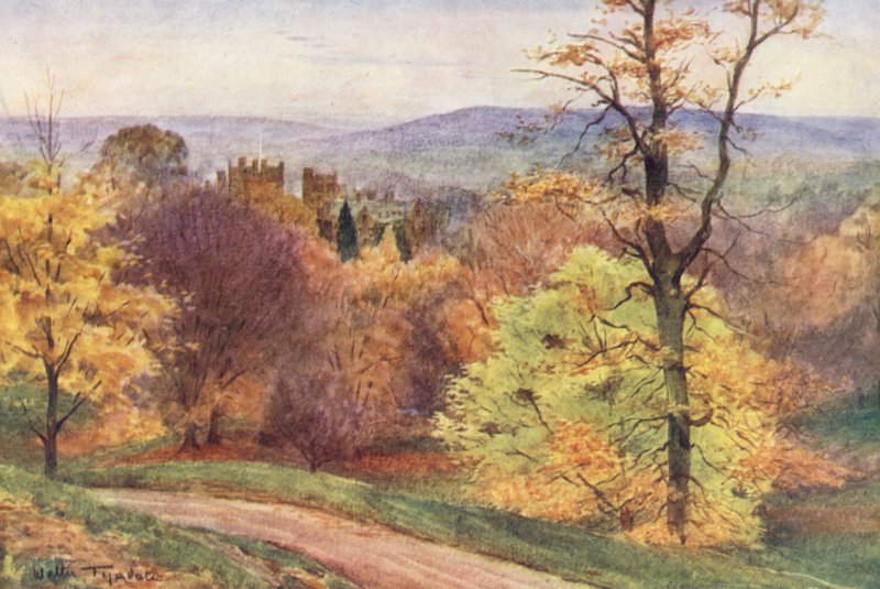Wessex: Melbury Park (renkli lito) by Walter Frederick Roofe Tyndale