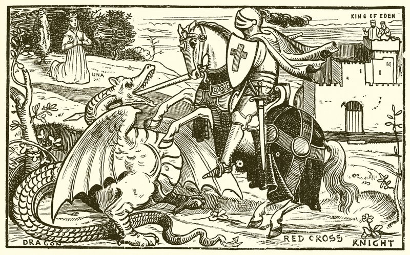 Kızıl Haç Şövalyesi by Walter Jenks Morgan