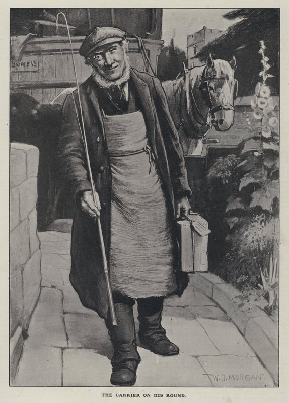 Taşıyıcı kendi turunda (lito) by Walter Jenks Morgan