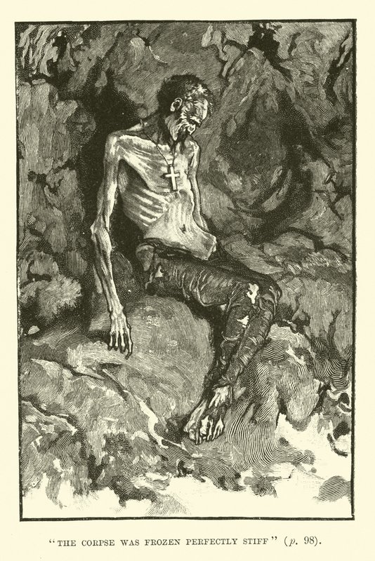 H Rider Haggard tarafından King Solomons Madenleri için İllüstrasyon by Walter Paget