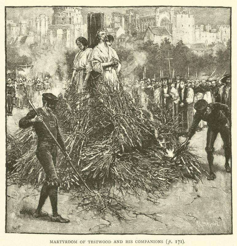 Testwood ve arkadaşlarının şehitliği by Walter Paget