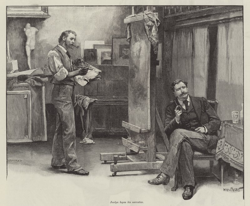 Sevgilinin Peşinde, Thomas Hardy by Walter Paget