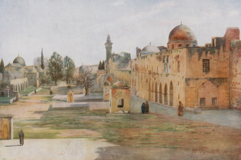Haram Es Shereef, Kudüs by Walter Spencer Stanhope Tyrwhitt