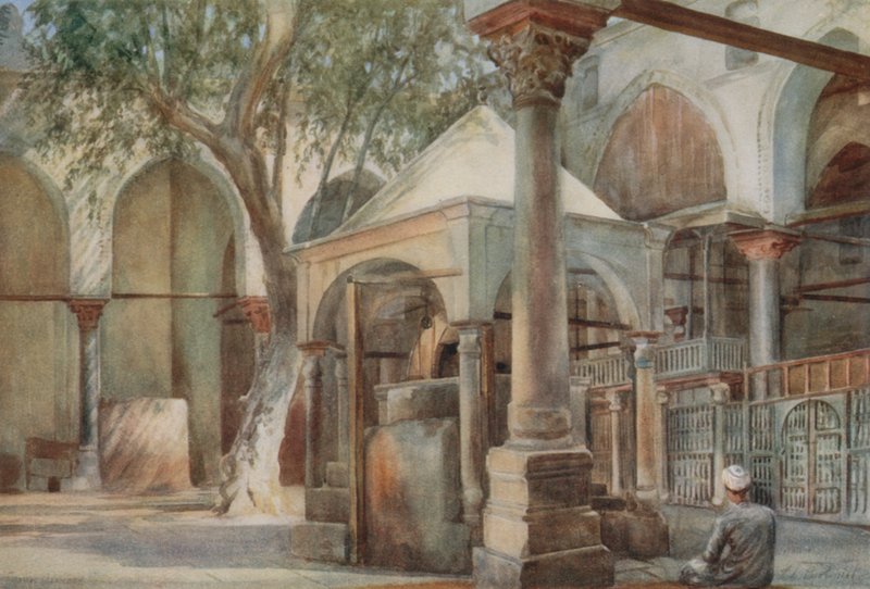 Almase Camii: İç, Kahire by Walter Spencer Stanhope Tyrwhitt