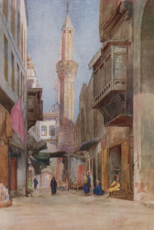 Şeriat-el-Ezher, Kahire by Walter Spencer Stanhope Tyrwhitt