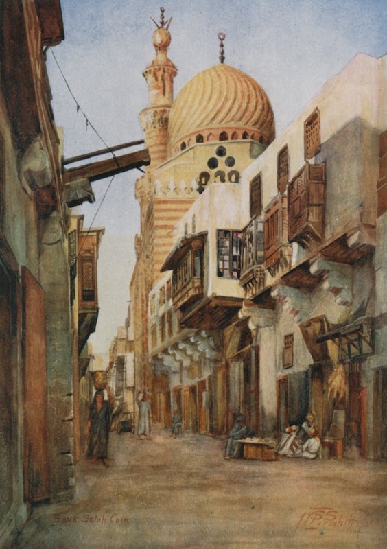 Souk Selal, Zırhçılar Çarşısı, Kahire by Walter Spencer Stanhope Tyrwhitt