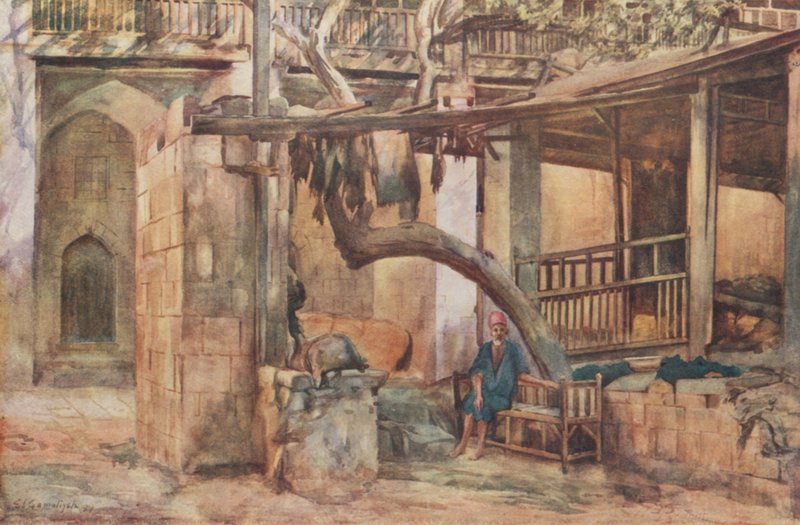 Khan El Gamaliyeh by Walter Spencer Stanhope Tyrwhitt