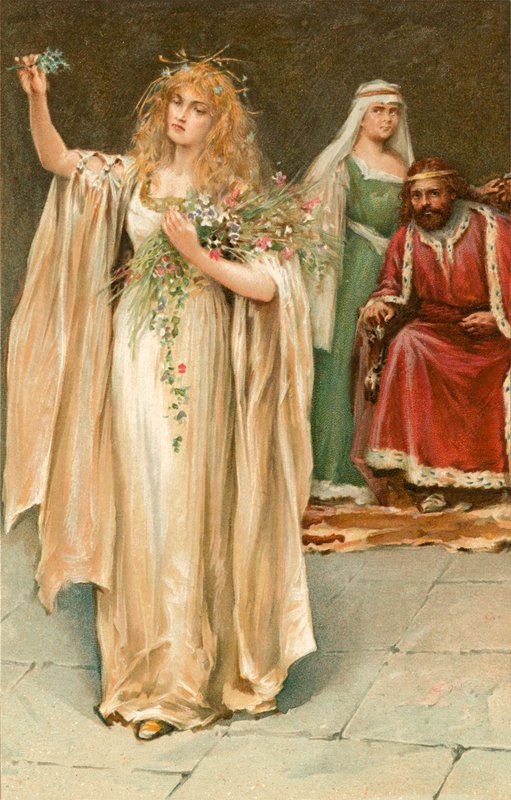 Ofelia by Walter Stanley Paget