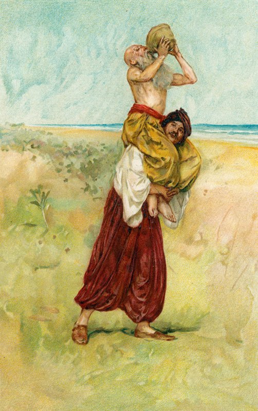 Binbir Gece Masalları: Denizci Sindbad by Walter Stanley Paget