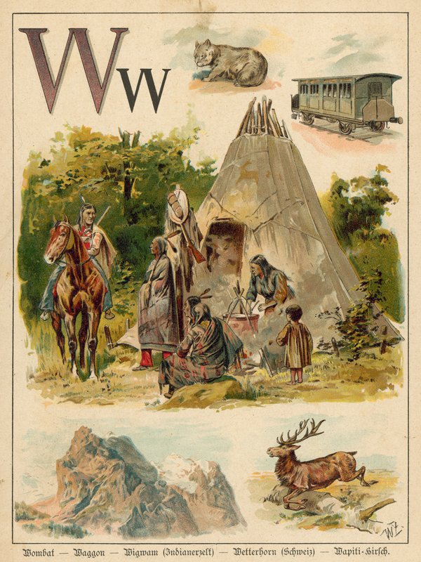 W harfi (kromolito) by Walter Zweigle