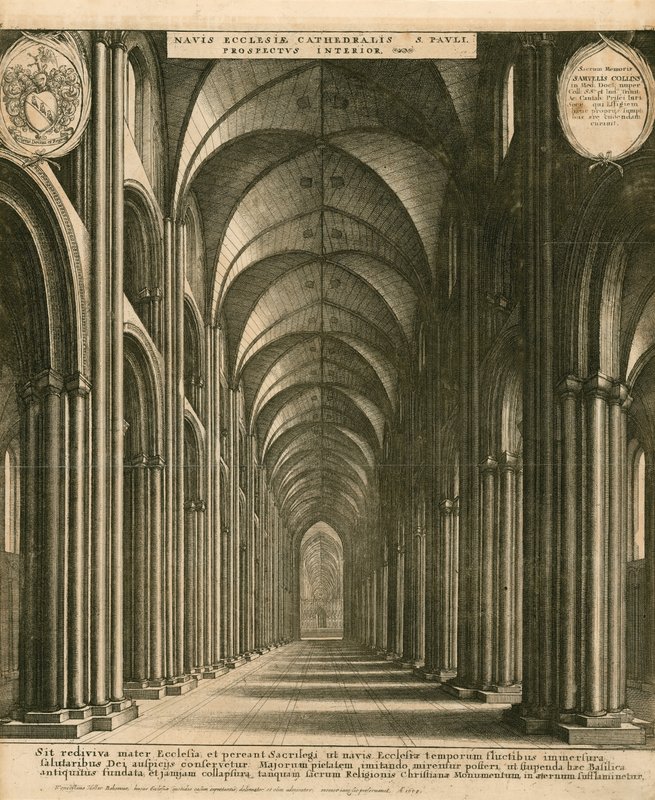 ಸೇಂಟ್ ಪಾಲ್ಸ್ ಕ್ಯಾಥೆಡ್ರಲ್, ಲಂಡನ್ ಟರ್ಕ್ by Wenceslaus Hollar