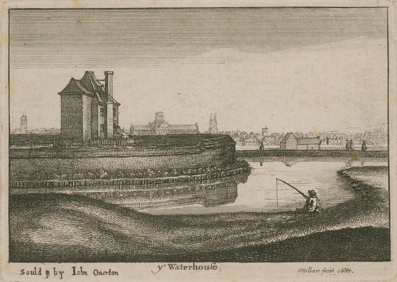 Su Evi, Islington by Wenceslaus Hollar