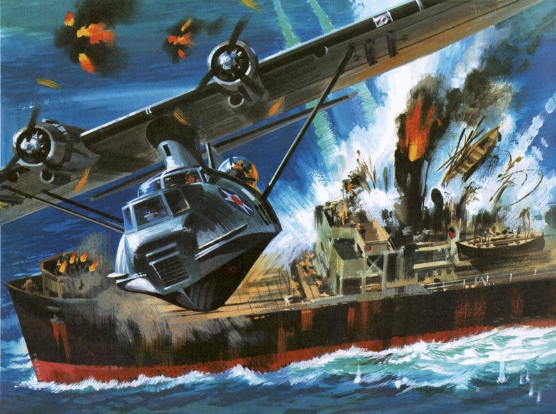 Konsolide PBY Catalina by Wilf (20th century) Hardy