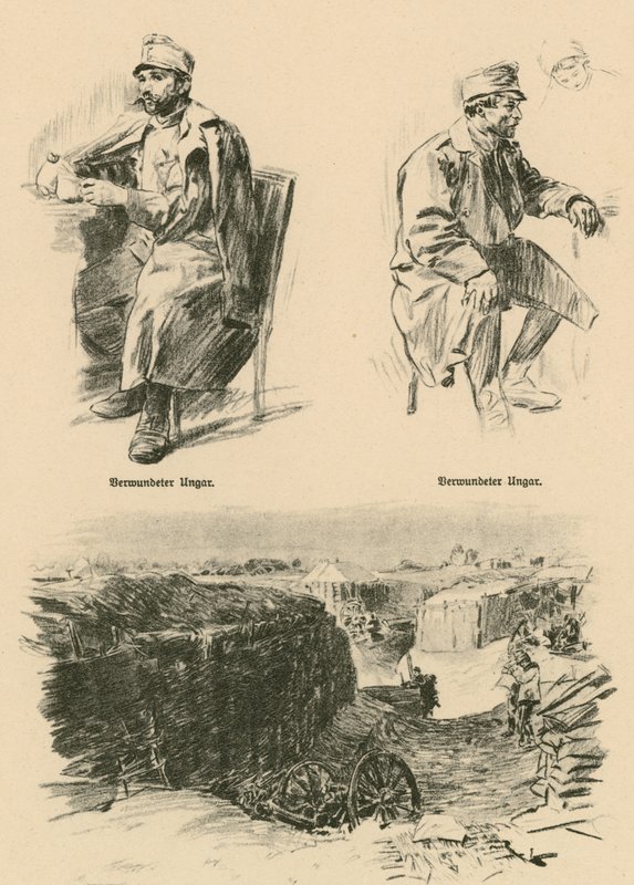 Yaralı Macarlar, Rusya