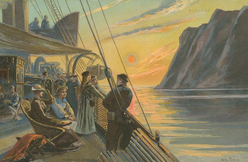 Kuzey Burnu (kromolitho) by Wilhelm Peters