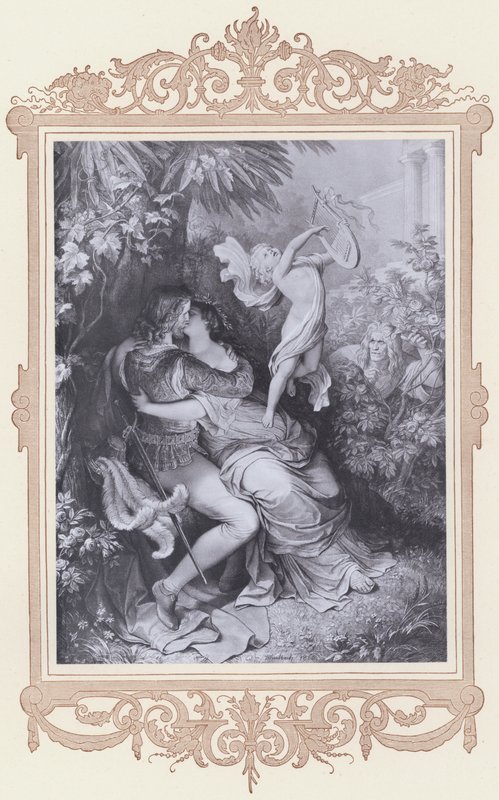 Helena, Faust (taş) by Wilhelm von (after) Kaulbach