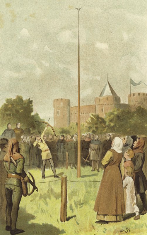 Kuş vurma, Hollanda, 14. yüzyıl by Willem II Steelink